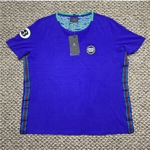 Porsche Martini Racing womens side XL v-neck t-shirt